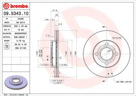 BRECO BS 8014