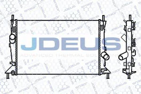 JDEUS 012M25 Радіатор, охолодження двигуна