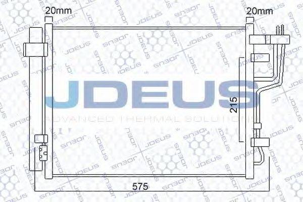 JDEUS 765M10 Конденсатор, кондиціонер