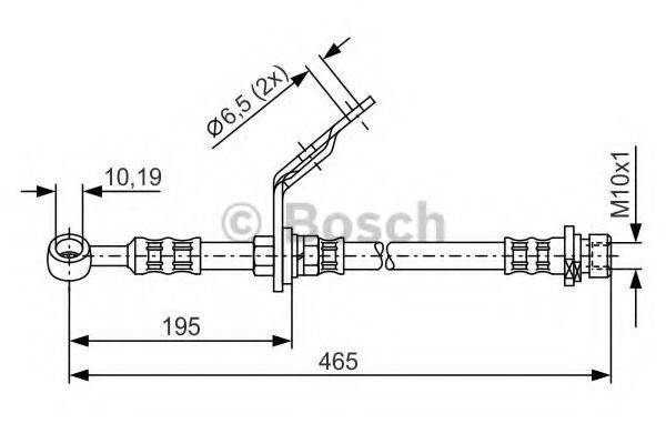 LPR 6T48138 Гальмівний шланг