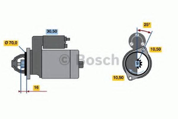 BOSCH 0986012241 Стартер