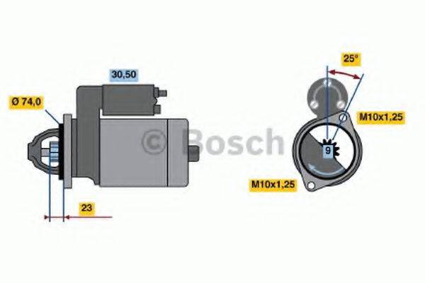 BOSCH 1353 Стартер