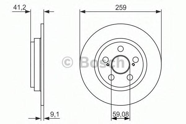 LPR T2094P гальмівний диск