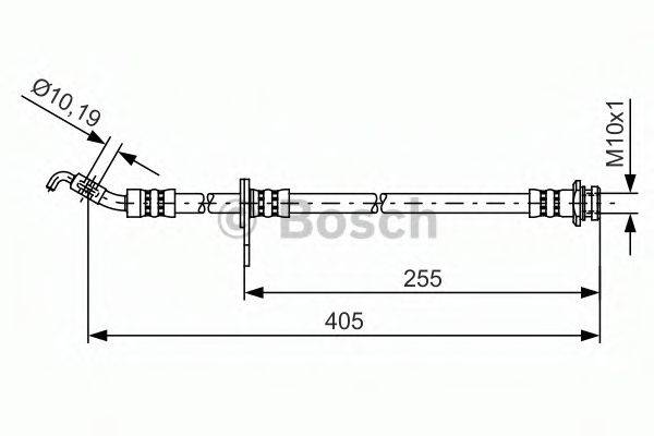 BENDIX 173285B Гальмівний шланг