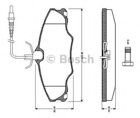 BOSCH 0 986 TB2 296