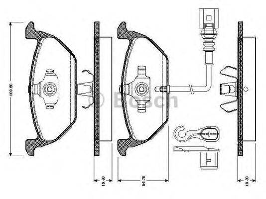 BOSCH 0 986 TB2 756