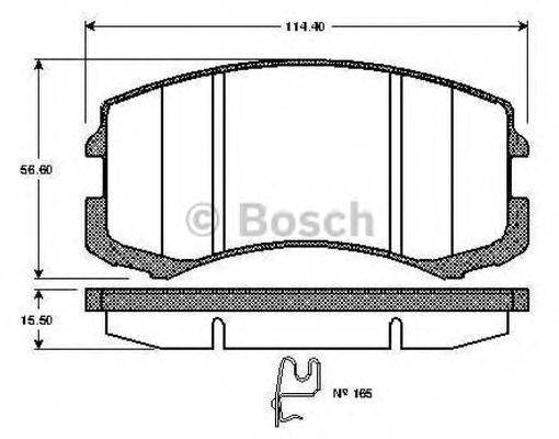 BOSCH 0 986 TB2 851