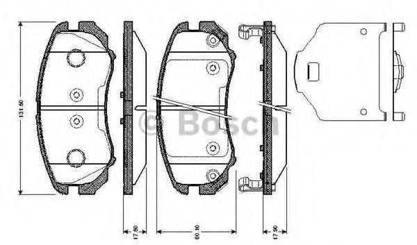 BOSCH 0 986 TB2 962