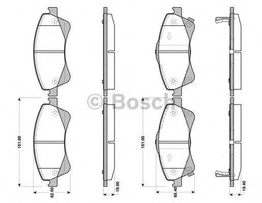 BOSCH 0 986 TB3 086