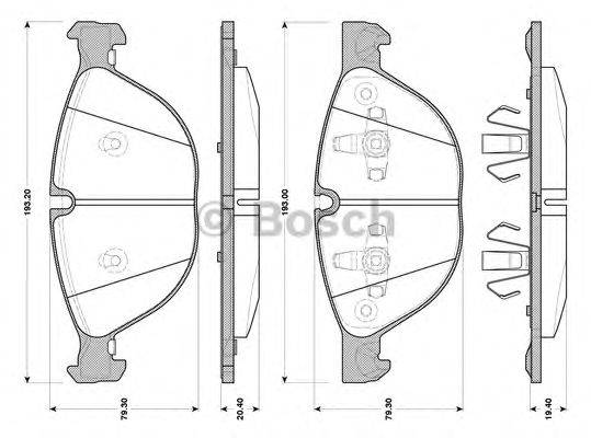 BOSCH 0 986 TB3 077