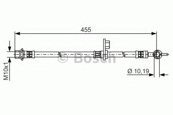 BOSCH 1987481494 Гальмівний шланг