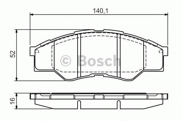 BOSCH 0 986 TB3 173