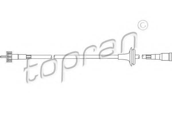 TOPRAN 205931 Трос спідометра