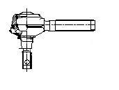 FORD 438 405 Наконечник поперечної кермової тяги