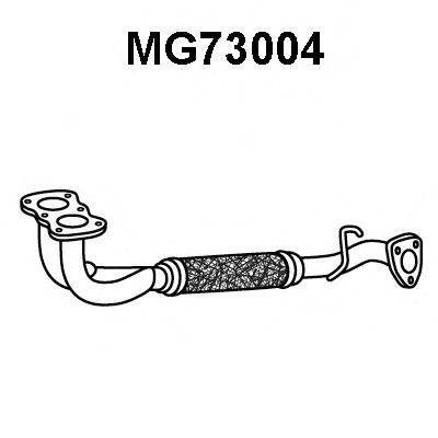 MG WCD106091 Труба вихлопного газу
