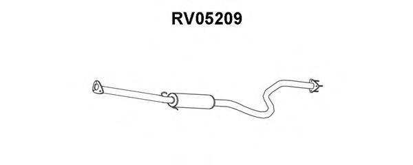 ROVER/AUSTIN WCE033489EVA Передглушувач вихлопних газів
