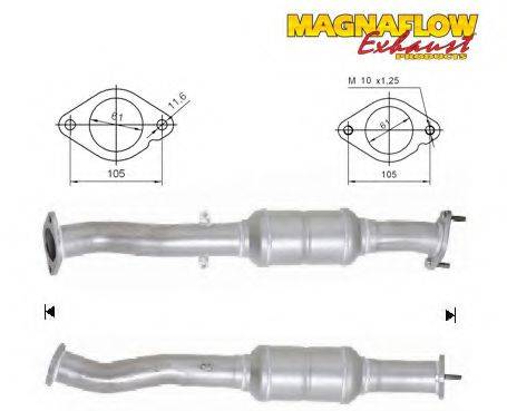 MAGNAFLOW 75616 Каталізатор