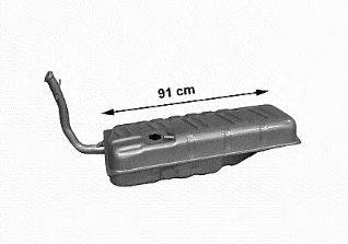 VAN WEZEL 5820084 Паливний бак