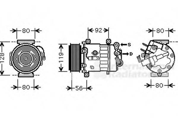 VAN WEZEL 4000K327