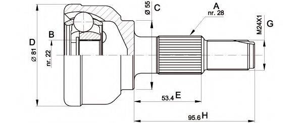 OPEN PARTS CVJ5124.10