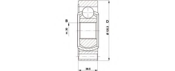 OPEN PARTS CVJ5428.20