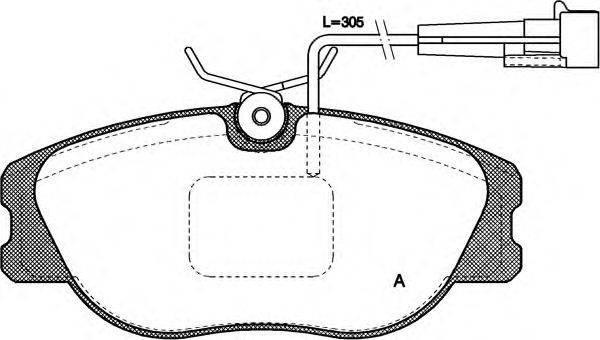 OPEN PARTS BPA0305.31