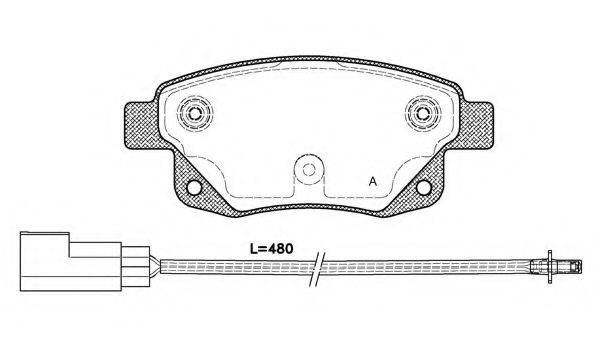 OPEN PARTS BPA1252.01