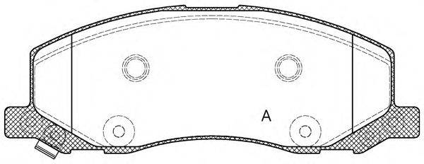 OPEN PARTS BPA1386.02