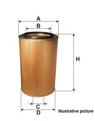 OPEN PARTS EAF343120 Повітряний фільтр