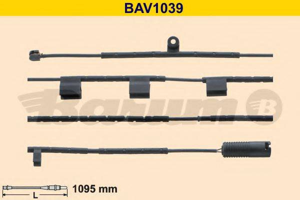 BARUM BAV1039 Сигналізатор, знос гальмівних колодок