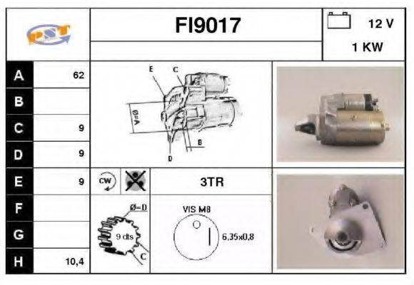 SNRA FI9017 Стартер