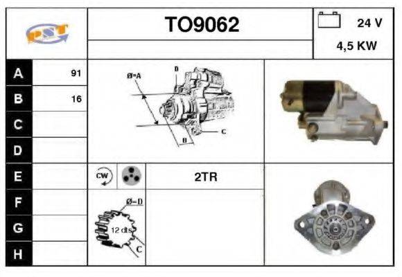 SNRA TO9062 Стартер