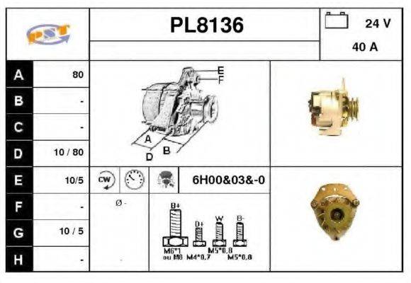 SNRA PL8136 Генератор