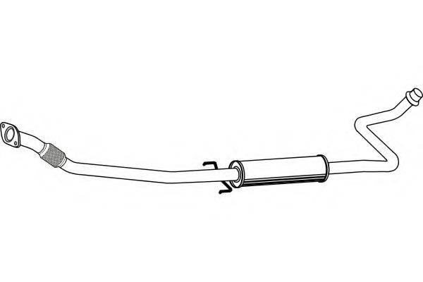 FENNO P6516 Труба вихлопного газу