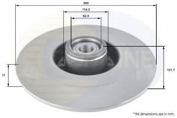 IPD 342010 гальмівний диск