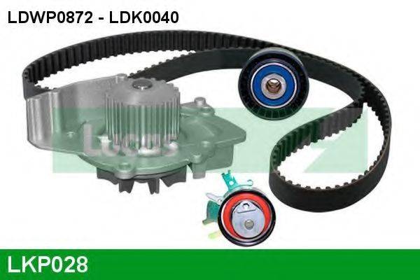 LUCAS ENGINE DRIVE LKP028 Водяний насос + комплект зубчастого ременя