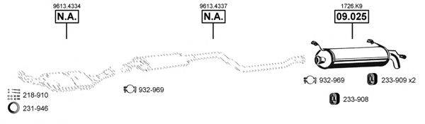 ASMET CI092885 Система випуску ОГ