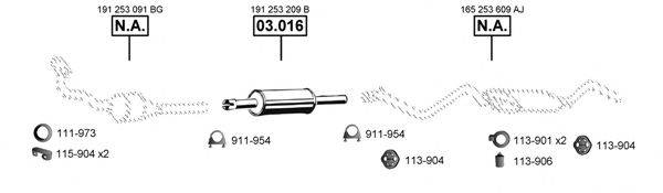 ASMET VA033270 Система випуску ОГ