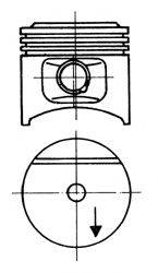 KOLBENSCHMIDT 93677610 Поршень