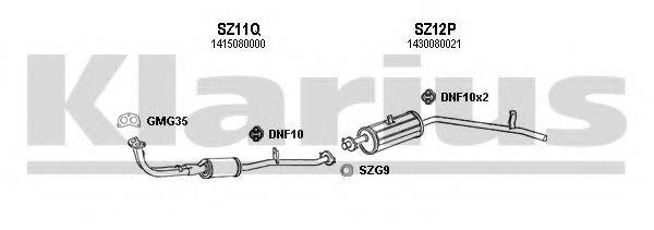 KLARIUS 820007U Система випуску ОГ
