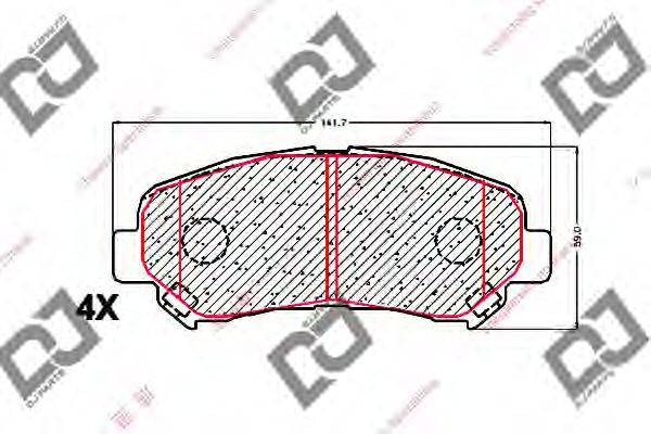 DJ PARTS BP1522