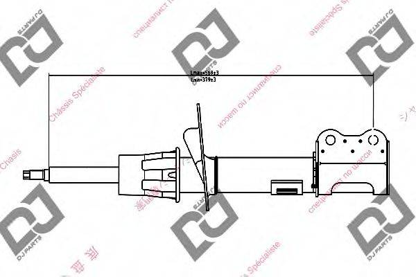 DJ PARTS DS1367GS