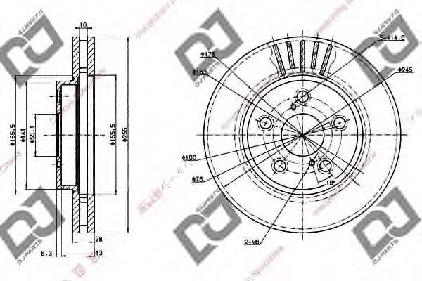 DJ PARTS BD1228