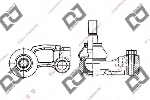 OPEL 96275019 Наконечник поперечної кермової тяги