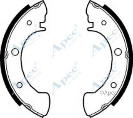 APEC BRAKING SHU317 Гальмівні колодки