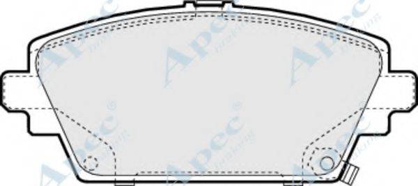 APEC BRAKING PAD1043