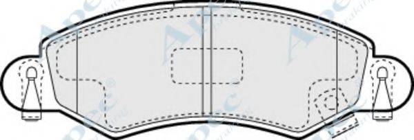 APEC BRAKING PAD1165