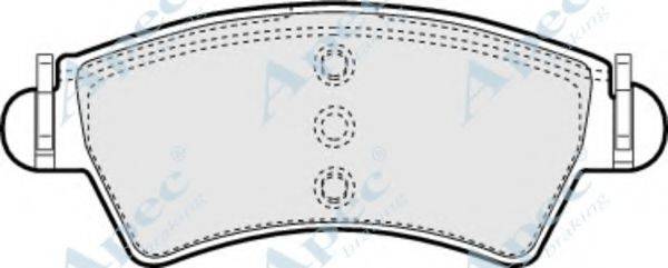 APEC BRAKING PAD1231