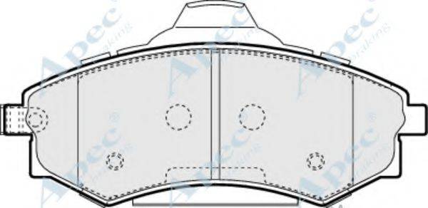 APEC BRAKING PAD1395