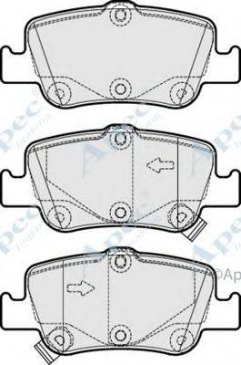 APEC BRAKING PAD1674